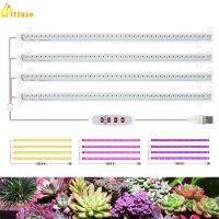 โอซี✐ไฟ Led Grow เต็ม Phytolamp สำหรับเต็นท์เพาะอาหารโคมไฟแขวน USB ขนาด30ซม. 5V