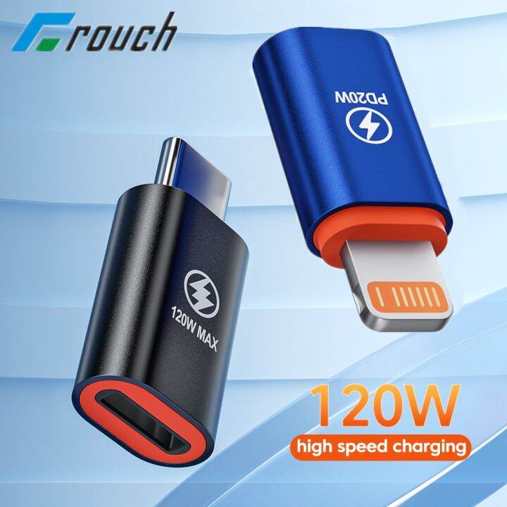 USB C To Lightning Adapter PD20W/120W Fast Charging Lightning Male To