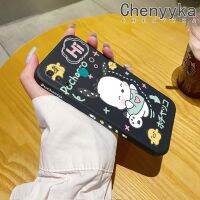 เคส Chenyyyka สำหรับ Infinix เคส X680ลายการ์ตูนน่ารักนิ่มแฟชั่น Pochacco เคสโทรศัพท์ซิลิโคนลายขอบสี่เหลี่ยมเคสกันกระแทกคลุมทั้งหมดป้องกันเลนส์กล้อง