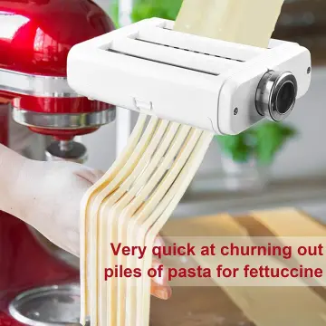 Amzchef 3-in-1 Pasta Maker Attachments Set for Kitchenaid Mixers