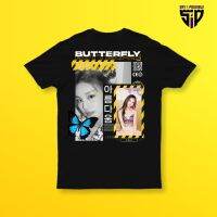 New Fashion KAOS CUSTOM DESAIN STREETWEAR BUTTERFLY AESTHETIC ( FOTO, TEXT, DAN GAMBAR BISA CUSTOM) 2023