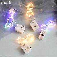 1 2 Meters Led String Lights RGB Color Holiday Fiary Light for Room Decor 3mode Copper Wire Strip Light for Christmas Wedding