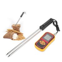 Portable Digital LCD Grain Moisture Temperature Meter for Wheat Rice Corn Bean