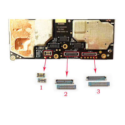 หน้าจอแสดงผล LCD FPC Connector สำหรับ Xiaomi POCO X3 / X3 Pro USB Charger Charging Contact Plug ขั้วต่อแบตเตอรี่