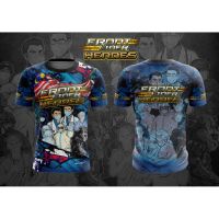 2023 NEW   shirt exclusive new fashion t-  front liner / stay at home - covic-19 fully sublimated 3dt   printed short sleeves cool  (Contact online for free design of more styles: patterns, names, logos, etc.)