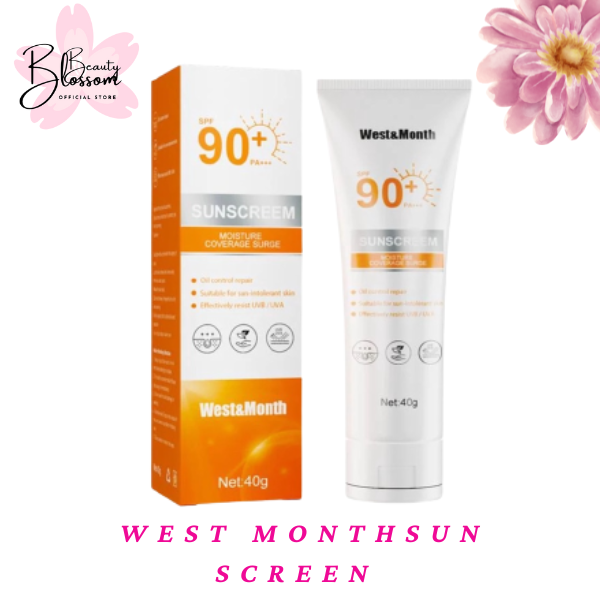 West Month Sunscreen For Face And Body Waterproof Sun Cream Lazada PH
