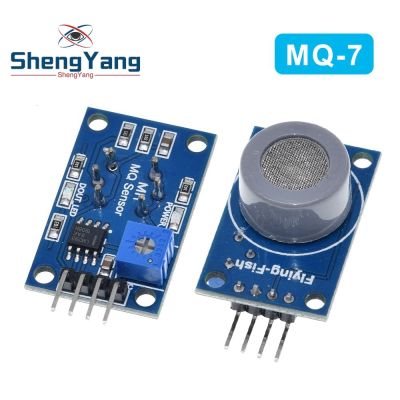 【☸2023 New☸】 TOYBOX JDIAD SHOP Shengyang เซ็นเซอร์ตรวจจับ Mq7เตือนภัยเซ็นเซอร์ตรวจคาร์บอนมอน็อกไซด์โมดูล Mq-7 1ชิ้นสำหรับ Arduino