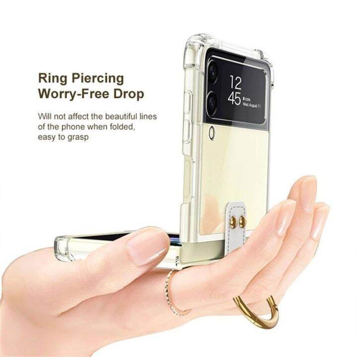 enjoy-electronic-case-for-samsung-galaxy-z-flip-4-phone-case-with-ring-stand-drop-resistant-clear-protective-cover-for-samsung-galaxy-z-flip-4-5g