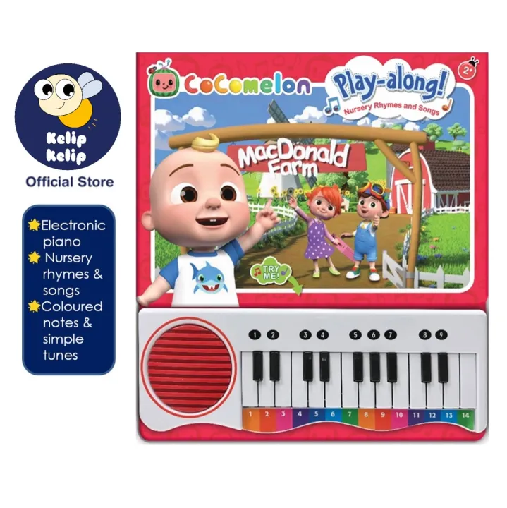 Piano Sound Book for Kids to Play Nursery Rhymes & Songs Lazada