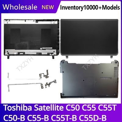 For Toshiba Satellite C55 C55T C50-B C55-B C55T-B C55D-B LCD back cover Front Bezel Hinges Palmrest Bottom Case A B C D Shell