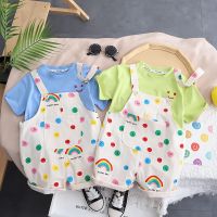 【CC】 Boys  39; Set Short Sleeve Smiling Face Pants Children  39;s Korean Version Clothing