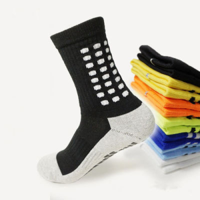 ถุงเท้าผ้าฝ้ายและถุงเท้าถุงเท้าฟุตบอลสำหรับผู้ชาย,ระบายอากาศได้ดีกันลื่นคุณภาพสูงวิ่งฤดูร้อน