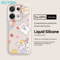 Guyon สำหรับออปโป้ไฟนด์ X3 Pro Reno4 Reno5 Reno7Z Reno8 Pro 5กรัมดีไซน์ใหม่รองรับการกระแทกลายตัวการ์ตูนน่ารักเคสโทรศัพท์นิ่มรวมทุกอย่างป้องกันการตกหล่น