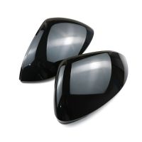 For Golf 8 MK8 5H0857537 5H0857538 Black Pair Mirror Cover Rear View Side Mirror Cap