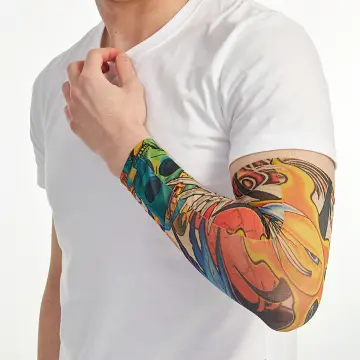 40 mẫu găng cánh tay chống tia uv in họa tiết hình xăm độc đáo phong cách