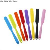 1Pcs Color All-in-one Long Silicone Scraper Cream Butter Silicone Kissing Knife Stirring Spatula Cake Baking Tool DIY