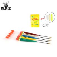 ✹✆☍ W.P.E Fishing Float 5pcs/pack 4g/5g Barguzinsky Fir Float 20cm-23cm Vertical Buoy Float Carp Fishing Tackle with free Lightstick