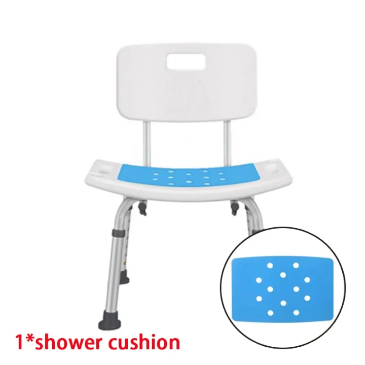 Adjustable Elderly Bathroom Seat Anti skid Bath Chairs For Elderly