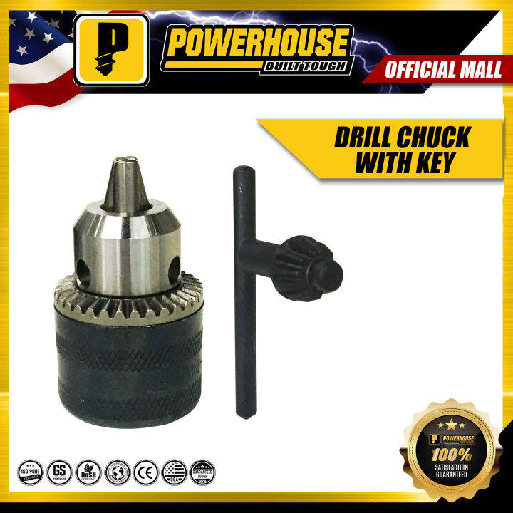 POWERHOUSE Drill Chuck with Key 1/2 3/8 PTAA Lazada PH