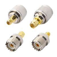 1pcs connector adapter UHF-SMA Female male To UHF Male PL259 SO239 Coax Coaxial