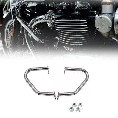 DHBH-Motorcycle Bumper Engine Guard Crash Bars for Triumph Bonneville T100 T120 Bobber Thruxton 1200/R Street Cup Wall Stickers Decals