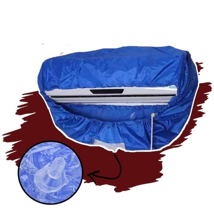 Split type aircon cleaning cover double waterproof layer Lazada PH