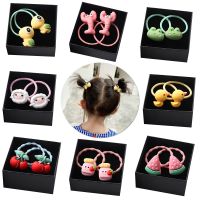 ✺▪卐 Cute Cartoon Small Elasticity rubber band Hair bands Girls Headband Korean simple Hair Accessories Ponytail Fixed Ornaments