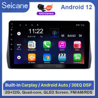 Seicane 10.19 inch QLED หน้าจอสัมผัส Android 12.0 วิทยุรถยนต์ GPS โฮสต์ 2009 2010 2011 2012 Toyota Wish 2Din เล่นมัลติมีเดียสนับสนุน SWC แบ่งหน้าจอ Netflix Playstore วัด YouTube