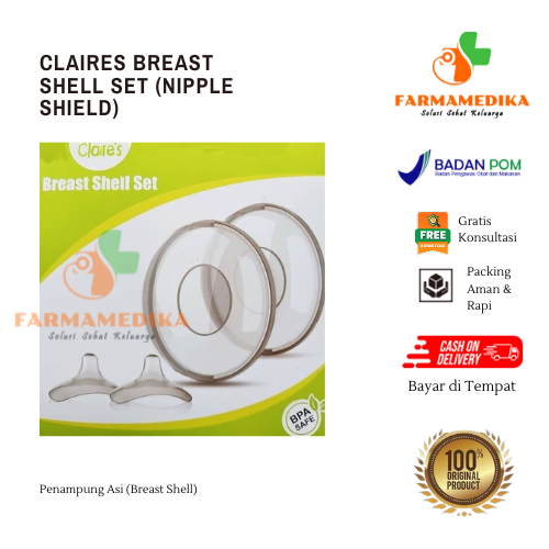 Breast Shell & Nipple Shield Set | Pack of 5