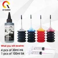 Ink Capacity 30Ml Refill Ink Cartridge Kit And Print Headfor Desktop Inkjet Printer For Hp 302 301 21 652 Replacement