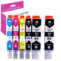 YC PGI-570XL CLI-571XL Cartridge Compatible for 570 XL 571 XL for MG5750 TS5050 MG5753 MG6851 MG6852 MG5752 TS6050 TS6051 TS5051 Ink Cartridges