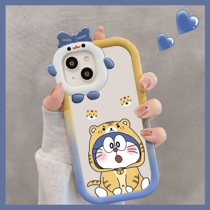 เคสโทรศัพท์สำหรับ-xiaomi-11-12-12s-pro-lite-poco-m3-x4-x3-x5-gt-pro-nfc-เคสการ์ตูนโดราเอมอน3d-โบว์เลนส์มอนสเตอร์ตัวเล็กน่ารัก-tpu-ใสซิลิโคนนิ่มแฟชั่นสร้างสรรค์