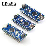 โปรโมชั่นสำหรับ arduino Nano 3.0 Atmega328 คอนโทรลเลอร์โมดูลบอร์ดพัฒนา PCB ไม่มี USB V3.0 mircro type-c-JHU STORE