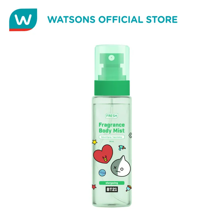 FRESH BT21 Fragrance Body Mist Stargazing Green 100ml Lazada PH