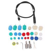 Mini Detail Polisher Shaft Car Foam Drill Polishing Pad Kit with 5/8Inch M14 Thread for Tool/Polishing Machine