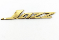 โลโก้แจ็ส ฮอนด้า สีทอง Gold JAZZ ge Letter Logo Car Auto Rear Trunk Emblem Sticker