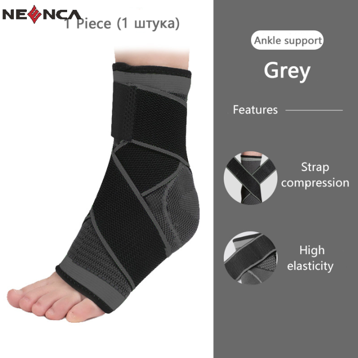 NEENCA Professional Ankle Brace Compression Sleeve (1 Peice), Ankle