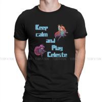 เสื้อยืดคอกลมผ้า Celeste Classic Tshirt สำหรับผู้ชายเสื้อผ้าแฟชั่นขายดี