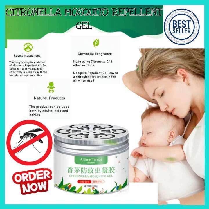 BEST SELLING!!! Citronella Plant Mosquitoes Gel formula for Infants