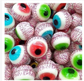 Lẻ 1 viên kẹo dẻo có nhân siro Gummy Candy 10gr hình con mắt Thái Lan siêu