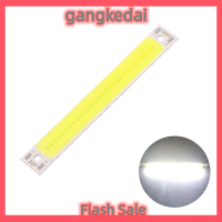 Gangke 3V-4V DC 60mm 8mm LED cob Strip 1W 3W อบอุ่นขาวน้ำเงินแดงแหล่งกำเนิดแสงสำหรับ DIY โคมไฟทำงานจักรยาน