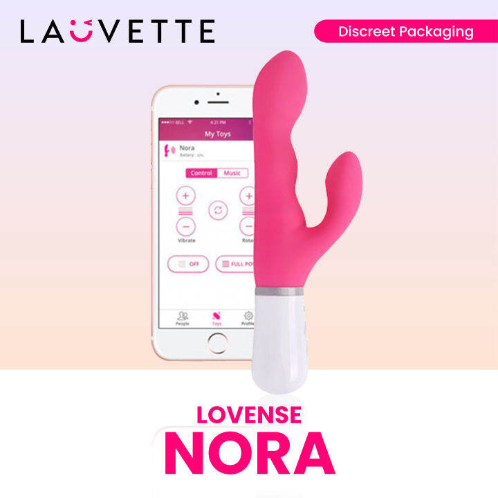 Lovense Nora App Controlled Rotating Rabbit Vibrator Lazada Ph