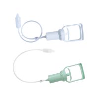 【CW】 Manual Nasal Aspirator for Babies Booger Mucus Soft Silicone Sucker Newborns