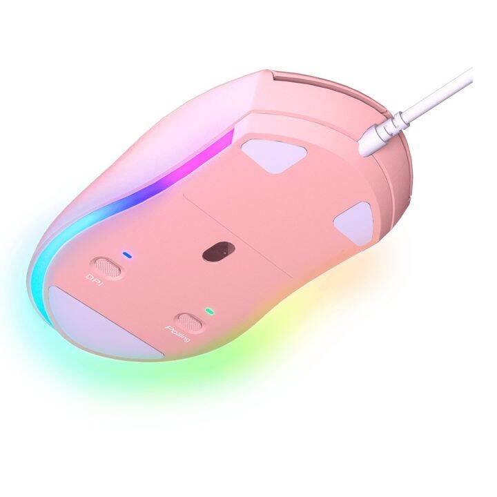 mouse-เมาส์-cougar-minos-xt-pink