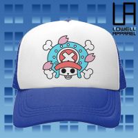 Tony Chopper Flag Marshmallow Lover Logo หมวกตาข่ายเบสบอลอะนิเมะชิ้นเดียว - ระเหิด