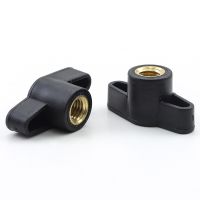 5pcs M4 M5 M6 M8 35 Blind Head Diameter Plum Bakelite Hand Tighten Nuts / Butterfly Plastic Head Hand Knob Thumb Nut