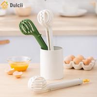 Dulcii เครื่องผสมที่ตีไข่ด้วยตนเองแบบ3 In 1ที่หนีบที่คีบในครัวที่ไม้คนอาหารที่หนีบขนมปังคู่มือเส้นก๊วยเตี๋ยวใช้ในครัวช้อนตัก