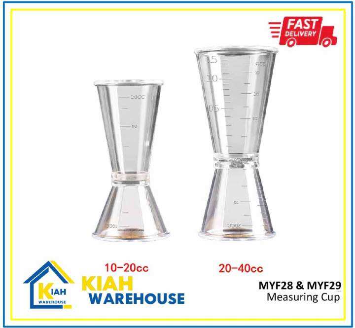 Cocktail Jigger Ounce Plastic Cup Scale Measuring Cup Cocktail Jigger