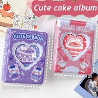 3 Inch Cartoon Photo Album Lovely Photocard Holder Kpop Idol Chasing Collection Book Cake Bear Printing Instax Mini Album