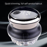 ผมTrimmer 360° Flying Saucerใบมีดเหล็กหัวล้านเครื่องโกนหนวดกันน้ำสำหรับชายสำหรับHomeสำหรับร้านตัดผม